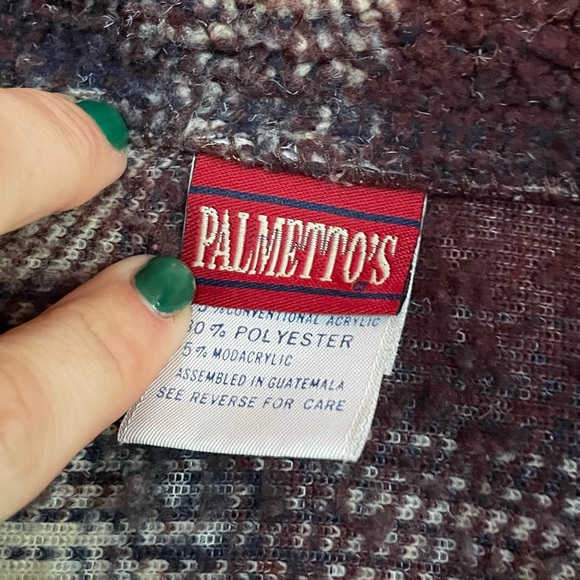 Palmetto’s Vintage Plaid Teddy Jacket - Picture 4 of 4